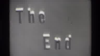 Sacramento California USA (1982): Movie Is Ended Says The End No People Or Names