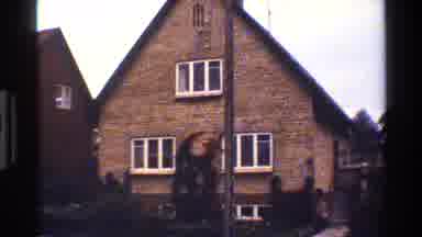 Denmark (1983): A Brick House And A Statue Of A Woman Holding A Candle