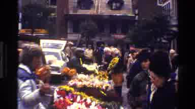 Denmark (1983): A Morning Vegetable And Flower Market