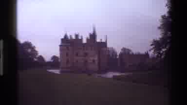 Denmark (1983): Old Historic Castle With Lots Of Windows On Manicured Lawn With