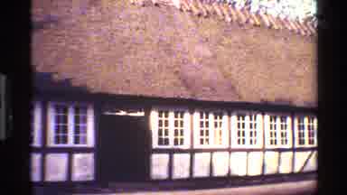 Denmark (1983): A Countryside House With A Watermill On The Side Of The House