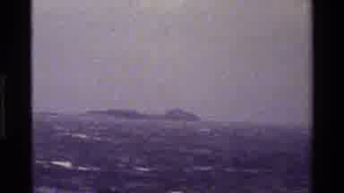 Denmark (1983): A Distant View Of The Choppy Cold Water Of The Ocean Then A View