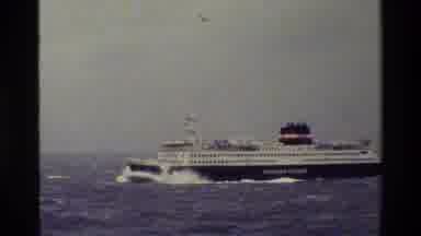 Denmark (1983): Having A Meal In A Restaurant On A Cruise Ship