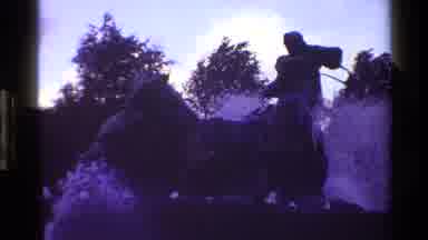 Denmark (1983): Fountain And Statue Centered In Park