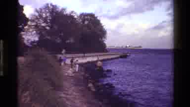 Denmark (1983): A View Of The Ocean And Monumental Statue