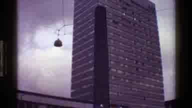 Denmark (1983): The Building And Then The Train Is Shown Moving Across