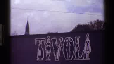 Denmark (1983): Statue Of A Woman On Top Of A Building Graffiti