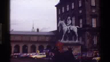 Denmark (1983): A View Of Historic Statue And Monumental Buildings And Landmarks
