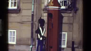 Denmark (1983): Soldier In Europe Standing Guard For His Or Her Watch Post