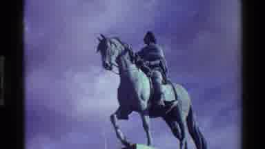 Denmark (1983): Large Statue Of Man Upon Horse Serves As A Monument