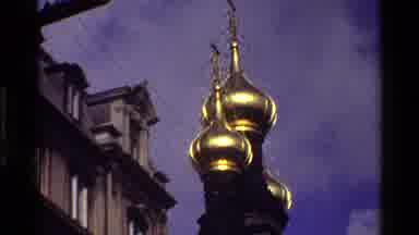 Denmark (1983): A View Of Statues Of Church Leaders Inside An Eastern Orthodox