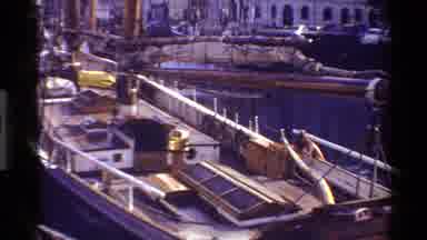 Denmark (1983): Harbour Near The Buildings Are Shown In A Front View