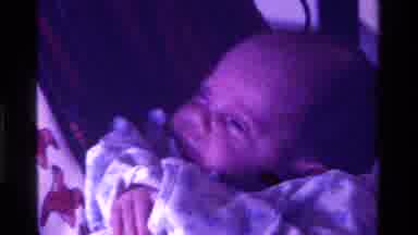 California USA (1975): New Born Baby Human Just Day's Old