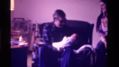 California USA (1975): Baby Dad Family Special Moment Life