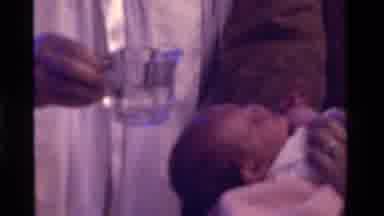 California USA (1975): Baby Drowns Baptism