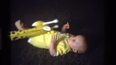California USA (1975): Enjoying Baby Expressions