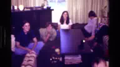 California USA (1977): Family Gathering And Just Enjoying The Day Together