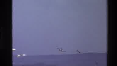 Kenya (1983): Large Flock Of Birds Flying Close To The Ground In The Wild