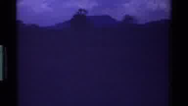 Kenya (1983): A Video Of Someone's Garden With A Mountain Far Back In The Distance