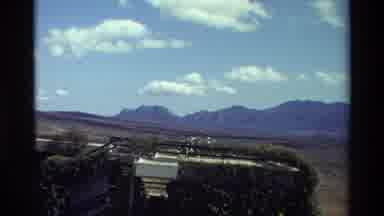Kilaguni Kenya (1983): Sunny Partly Cloudy Day In Desert With Snowless Mountain