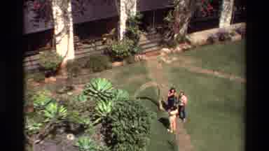 Kilaguni Kenya (1983): A Panning View Of A Large Building And The Beautiful