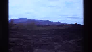 Kilaguni Kenya (1983): Camp Ground On A Dirt Road On A Clear Day