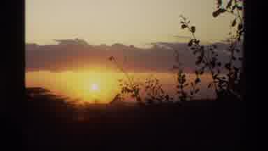 Mara Tanzania (1983): Clouds In The Afternoon And Then Sunset With Beautiful