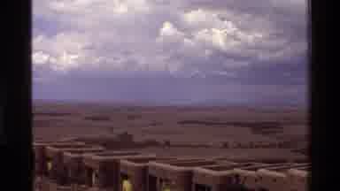Mara Tanzania (1983): Panning Shot Of Large Open Plains Broken Up By Small Patches