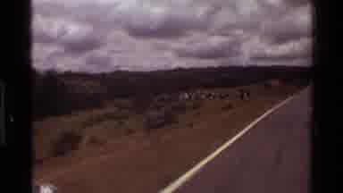 Mara Tanzania (1983): From A Car Window A Shepherd And His Flock Are Seen By The