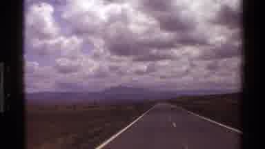 Mara Tanzania-1983: Shots Of Road Disappearing Off Into The Horizon Filmed From