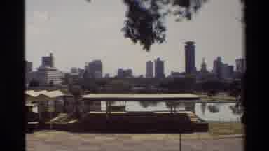 Nairobi Kenya (1983): A Panning Shot Of A Major Metropolitan City In The