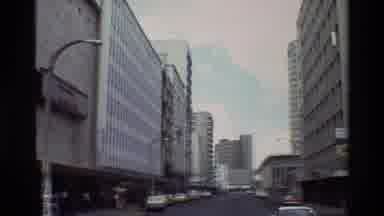 Nairobi Kenya (1983): People Waiting In Line For An Event In A Downtown City