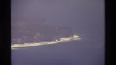Singapore (1984): Aerial View Of IslandWhite Beaches And Ocean On A Sunny Day