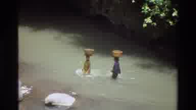Singapore (1984): Women Carrying Baskets On Their Heads