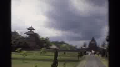 Singapore (1984): Asian Temples On A Cloudy Day