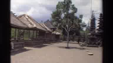 Singapore (1984): A View Of A Small Third World Village Or Square