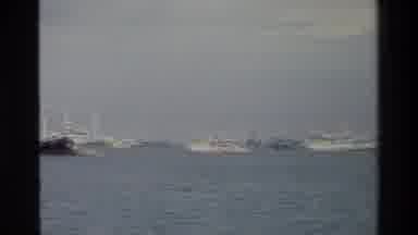 Singapore (1984): On Water Showing Numerous Marine Vessels Such As Boats Yachts