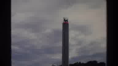 Singapore (1984): The Tallest Sky Tower In The City Overlooking A Huge Body Of