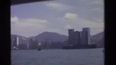 Hong Kong (1984): Beautiful Sea Sore Surrounding With Great Buildings And High