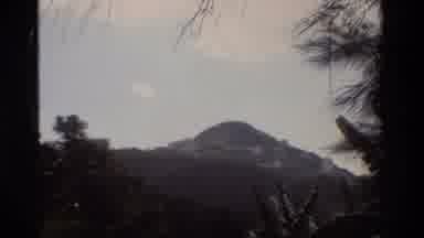 Hong Kong (1984): Any Footage Of Water On Side Of Mountain And Heavy Forest