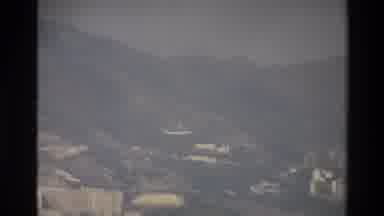 Hong Kong (1984): The Aeroplane Was Setup For The Test Drive Near To The Sea