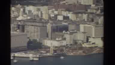 Hong Kong (1984): Downtown By The Water Ships Sailing Business Waterfront