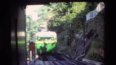 Hong Kong (1984): A Curved Train Track; Train Tracks Approaching A Tunnel; A Train