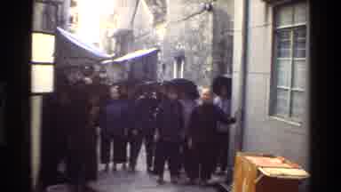 Hong Kong (1984): People Walking Around Town In A Country Similar To Japan Or