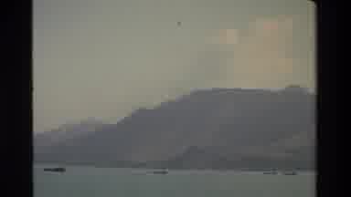 Hong Kong (1984): Looking At A Mountain From A Boat On The Water