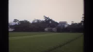 Hong Kong (1984): Landscape Shot Of Field And Then Zooms In On White Building