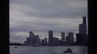 Thailand (1984): Large And Small Buildings Are Situated On The Bangs Of The River