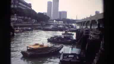 Thailand (1984): Some Buildings And Boats Are Filmed Sitting On And Alongside A