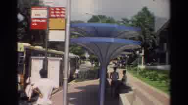 Thailand (1984): Motorcycle Cars Bus People Avenue Business Goal