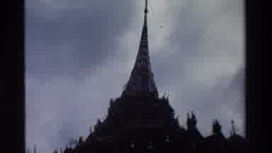 Thailand (1984): Beautiful And Large Temple Have Beautiful Statues